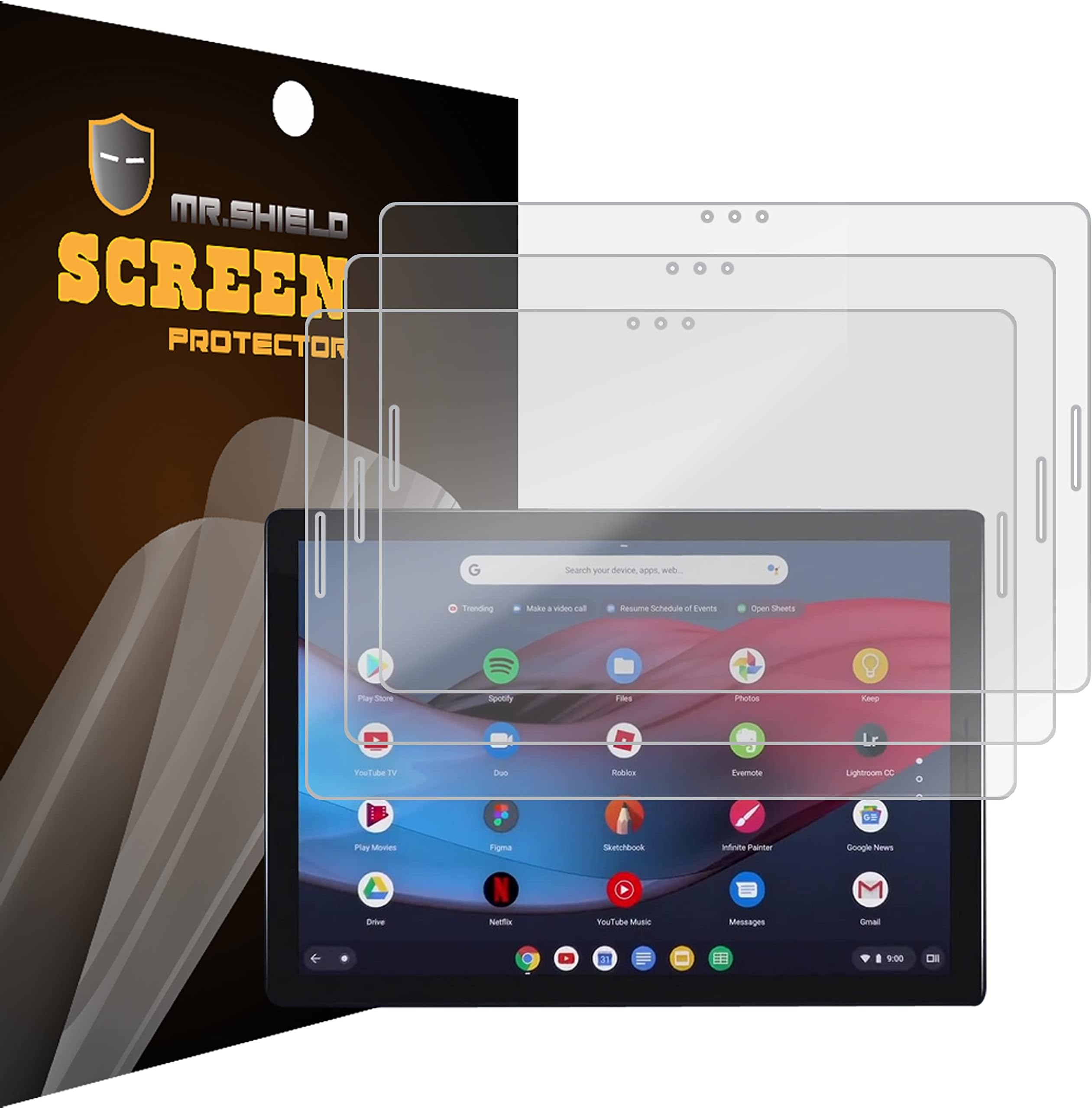 Mr.Shield [3-PACK]- For Google Pixel Slate Anti Glare [Matte] Screen Protector with Lifetime Replacement
