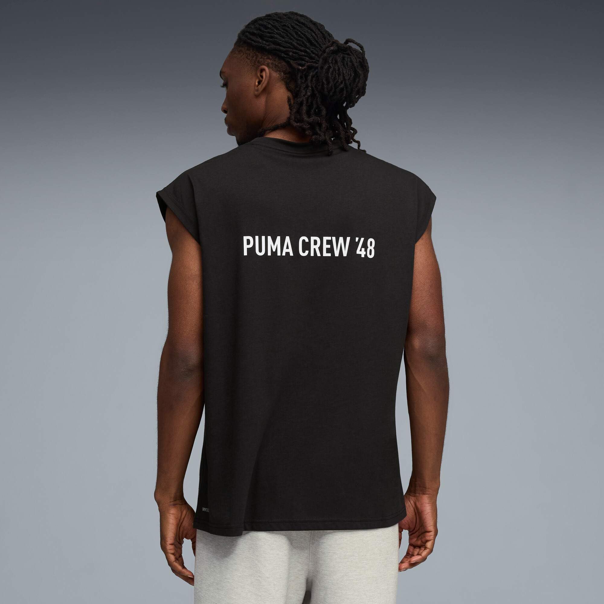 PUMA Unisex M Graphic Cutoff Tank Tees (1 opakowanie)