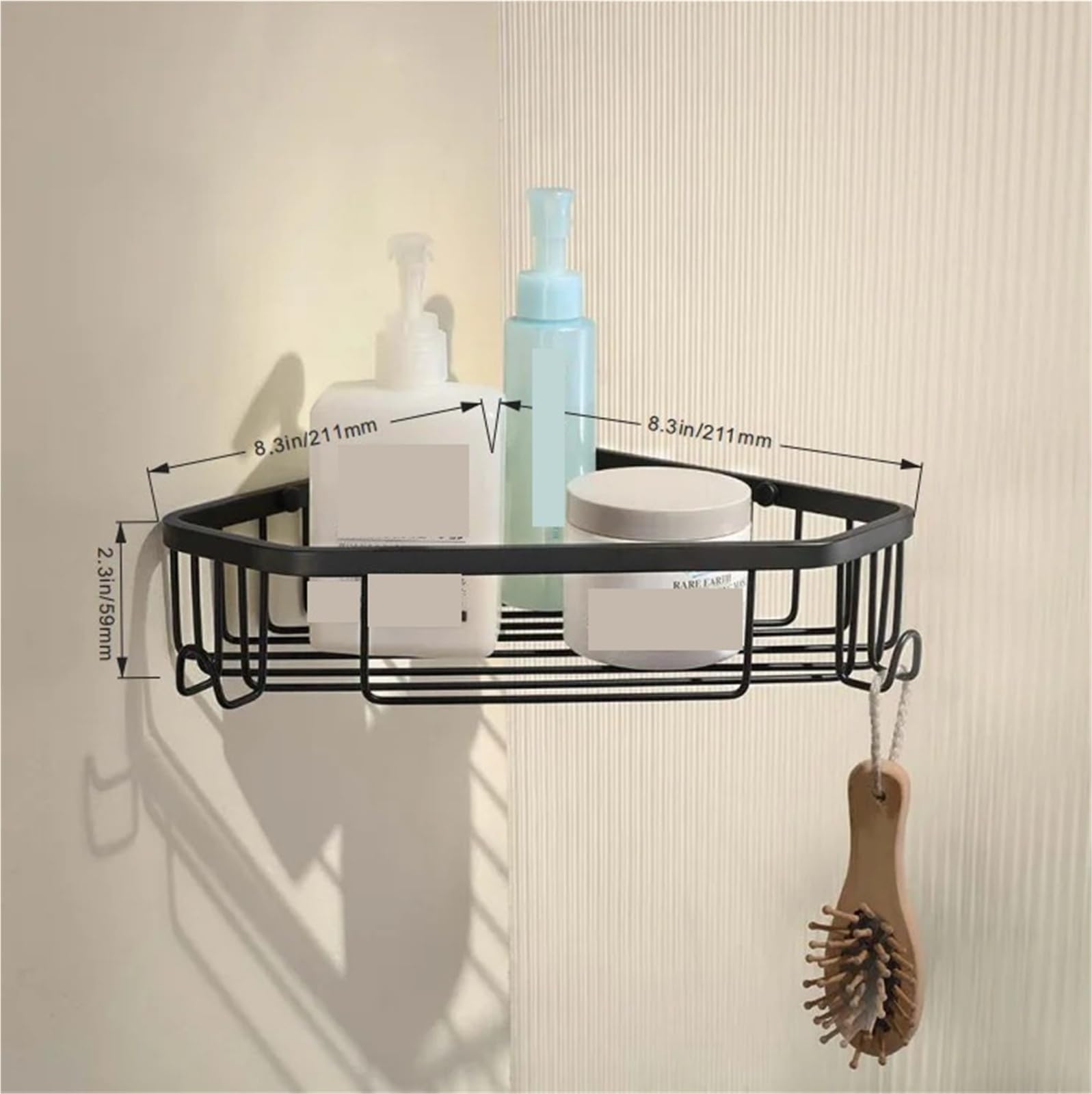 Estante Ducha Esquina Estante organizador de baño con almacenamiento esquina