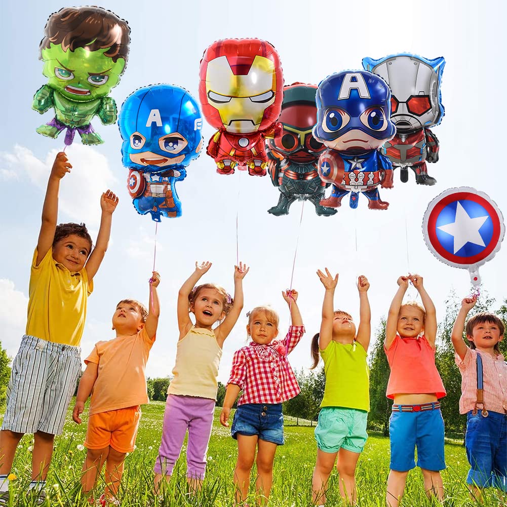 XXL Spider Folienballon Set - Geburtstagsdeko Für Kinderpartys