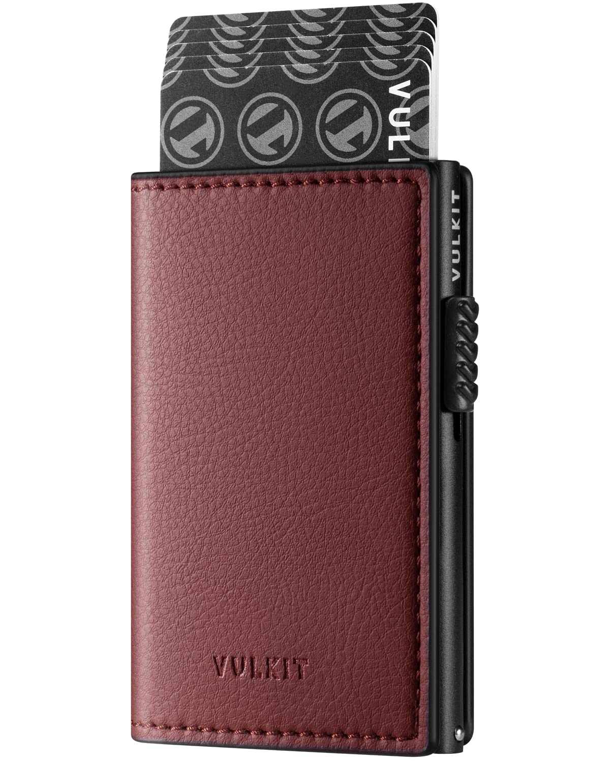 Minimalist Card Holder Wallet Pop Up Cards RFID Protection Holds Up to 10 Cards