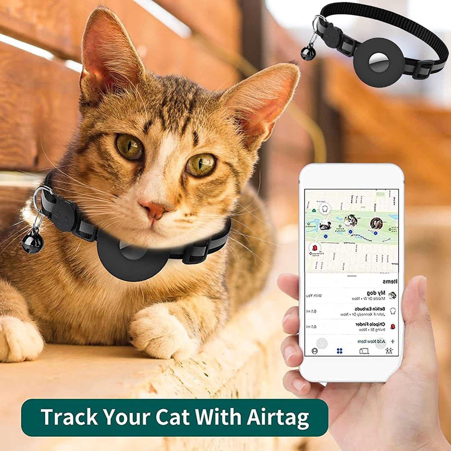 Amazon | エアタグ猫用首輪、ベル付きブレイクウェイ猫用首輪 Amazon | エアタグ猫用首輪、ベル付きブレイクウェイ猫用首輪