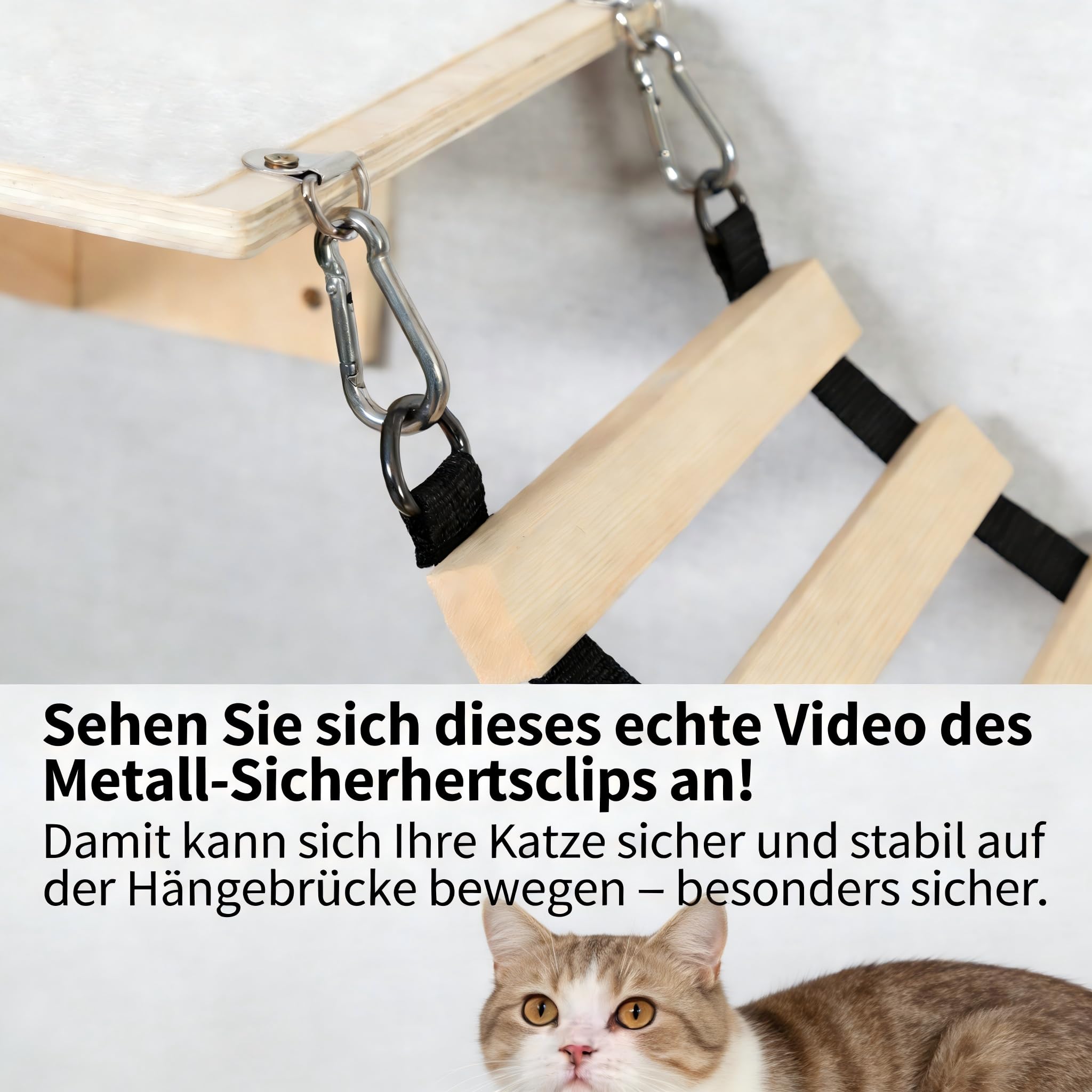12-teiliges Katzenregal-Set, Wandmontiertes Katzenspielzeug-Set mit Katzenbrücke und Kratzbaum, Großer Wandmontierter Kletterbaum-Aktivitätszentrum für Katzen, Kletterwand für Wohnungskatzen zum Schla