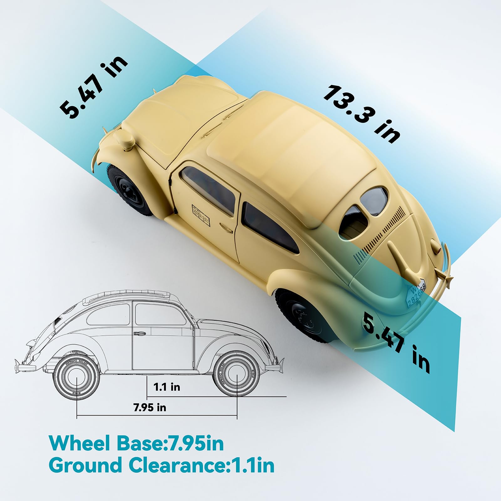 Rochobby 1/12 RC Crawler KOMMANDEURWAGEN 82E Model, 2WD/4WD Hobby