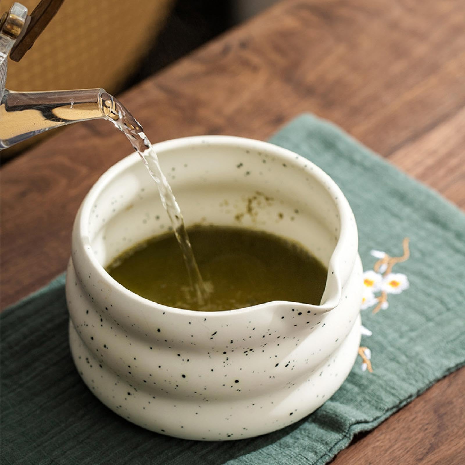5Pcs Japanese Matcha Set Traditional Matcha Ceremony Kits for Friend Kitchen White|Home & Garden | Food & Beverages | Tea|1 Matcha Bowl1 Matcha Whisk1 Matcha Whisk Holder1 Matcha Sifter1 Tea Spoon 4