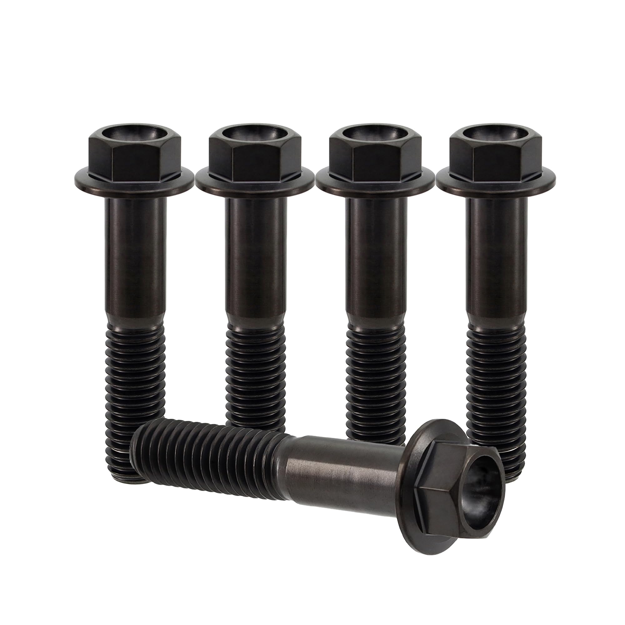 RISON-Titanium Titanmutter Sechskantmutter DIN 934, M3 Sechs