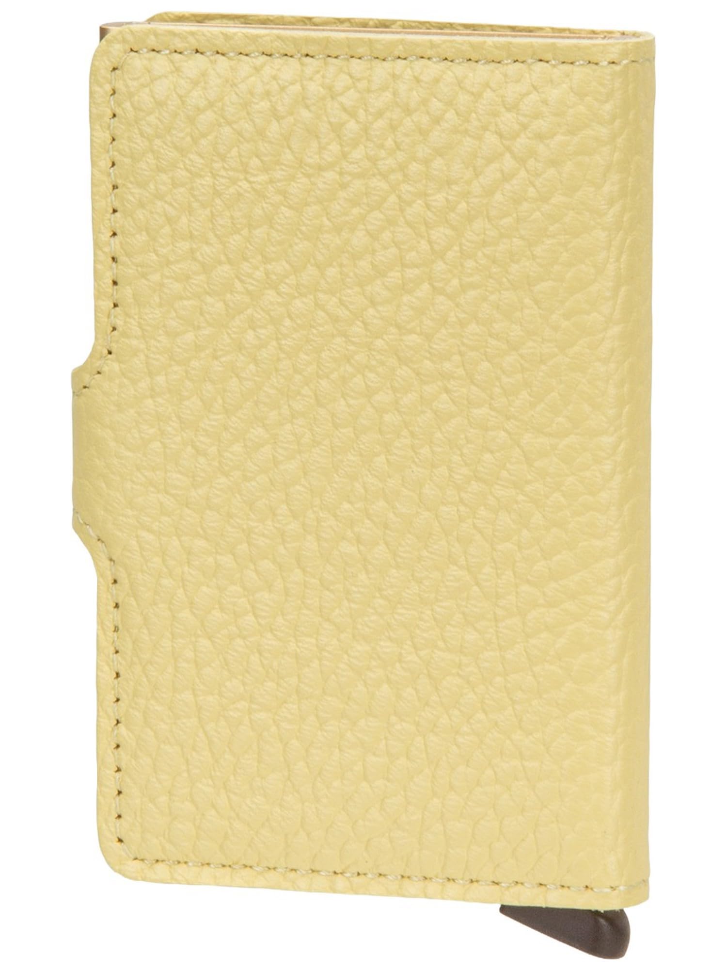 Secrid Portefeuille Mini portefeuille Pebble 10 cm - Jaune beurre