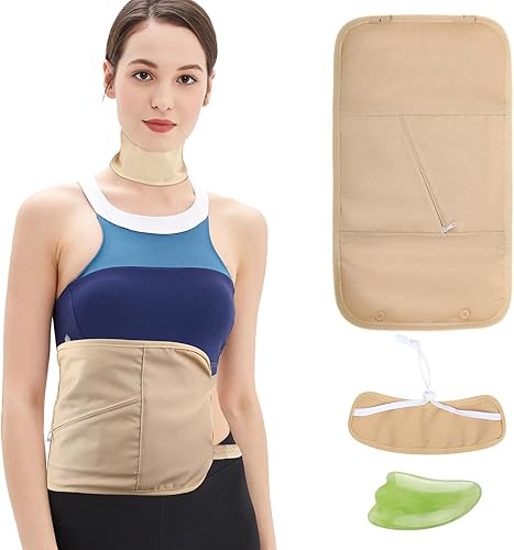 Paquetes de aceite de ricino para desintoxicación hepática, paquete de aceite de ricino orgánico reutilizable, alivio del estreñimiento y la