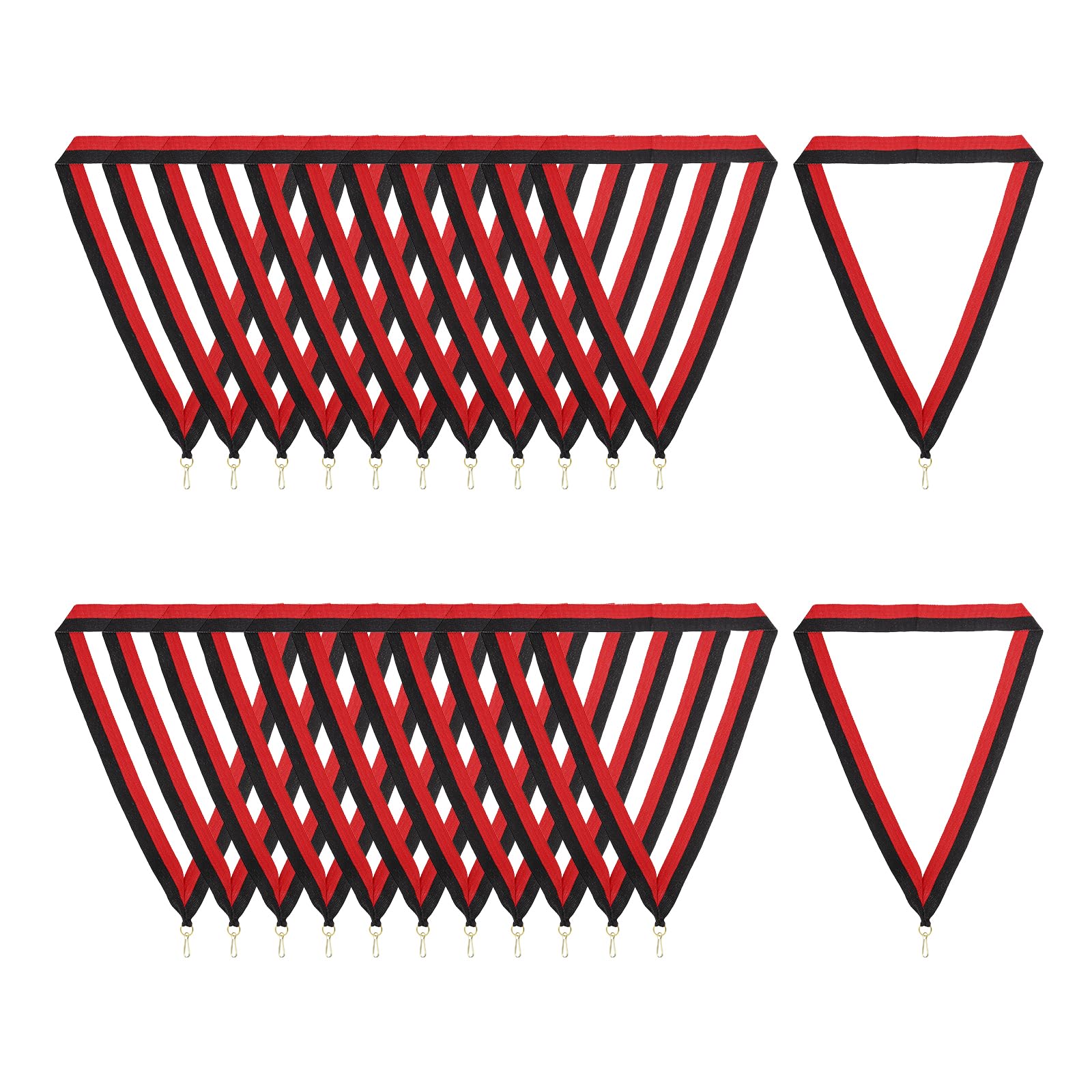 PATIKIL Award Neck Ribbons with Snap Clips