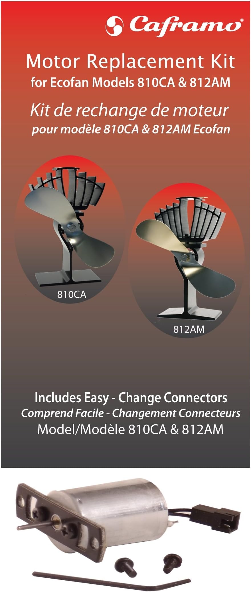 Caframo® Limited MRKCA01BX Ecofan Replacement Motor Kit for
