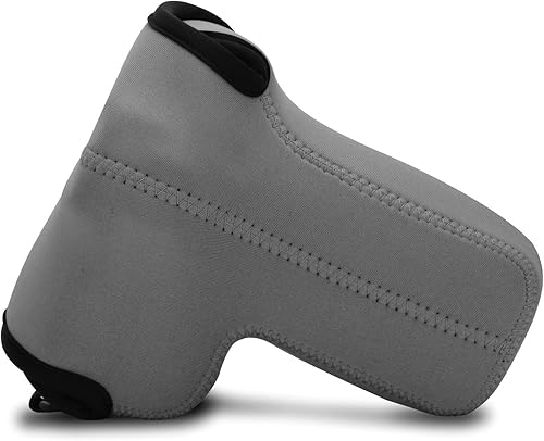 Miniatura 4 de MegaGear MG1824 - Funda de neopreno ultra ligera para cámara compatible con Nikon Z50 (1.969-9.843 in), color gris, piel sintética