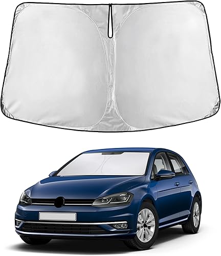 Miniatura 83 de EcoNour Parasol para Subaru Crosstrek 2013-2015 2016 2017, visera solar para parabrisas delantero y ventana, bloqueador de calor UV y protector