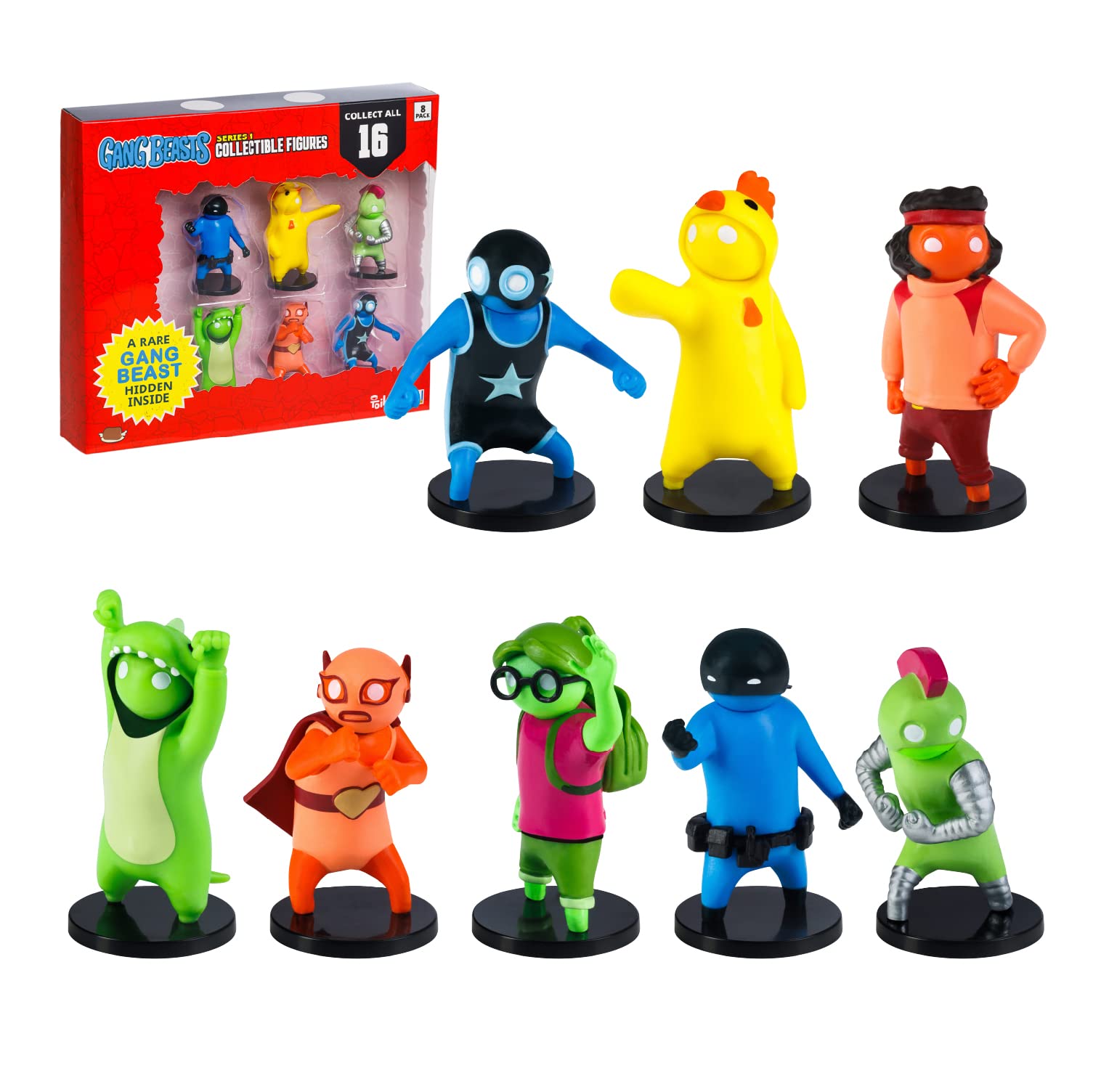 Amazon.com: Toikido GB2070 Gang Beasts Collectible Figures 8 Pack