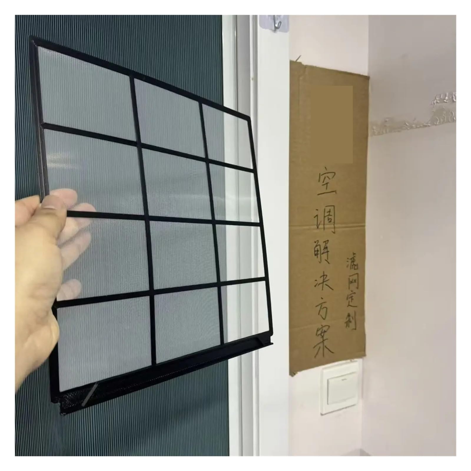 2 PZ/SET, Compatibile For Sharp, 30.5X31cm 2053370784 Filtro Aria Condizionata Personalizzato Tipo Split Singolo Aircond Parapolvere AY-35SFX-W