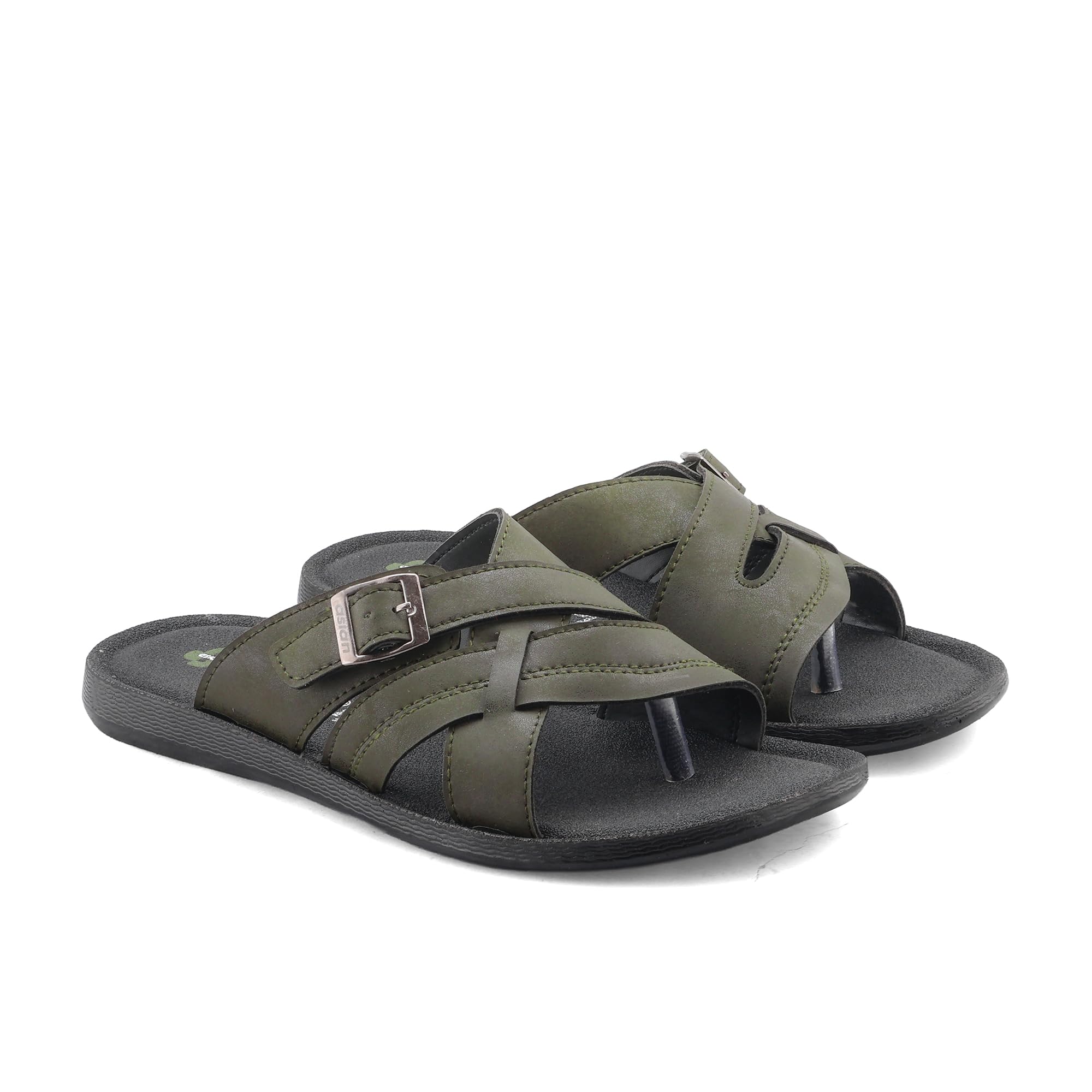 CPG-08 Men’s Slippers with Doctor Soft Cushion Footbed | Lightweight Stylish Cross Strap Slippers with Comfort for Daily Wear-image-24