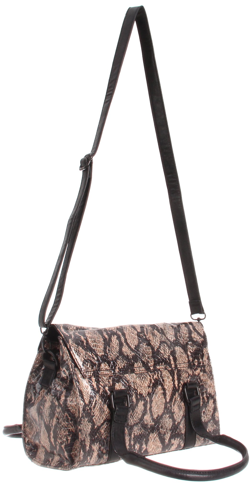 BCBGeneration Anise PIC082GN Satchel,Charcoal,One Size
