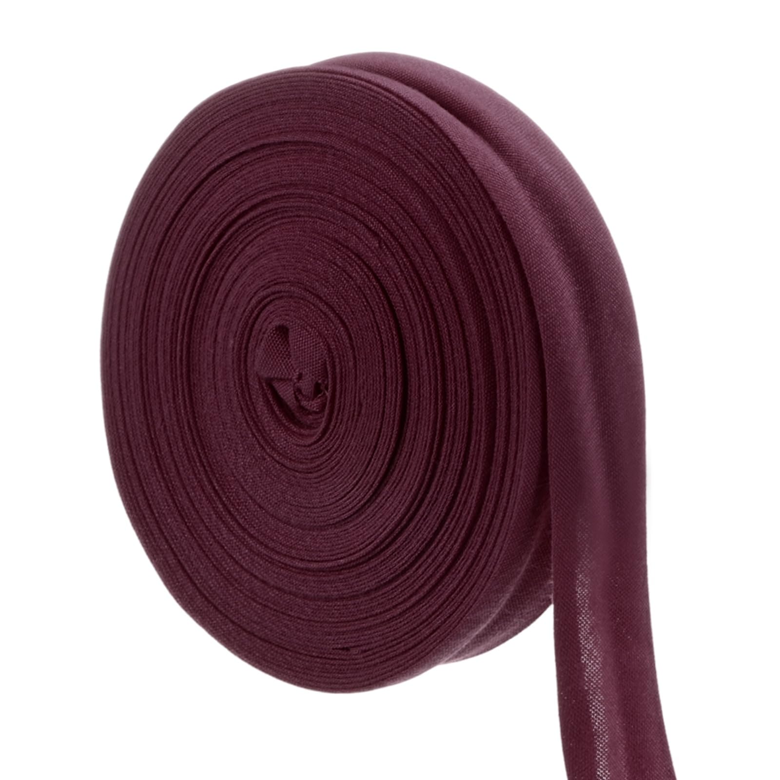 M METERXITY Double Fold Bias Tape (1.5cm x 9 Meters, Brown) - Polyester Cotton Bias Binding Tape, Apply to Crafts/Sewing/Seaming/Hemming/Piping/Quilting