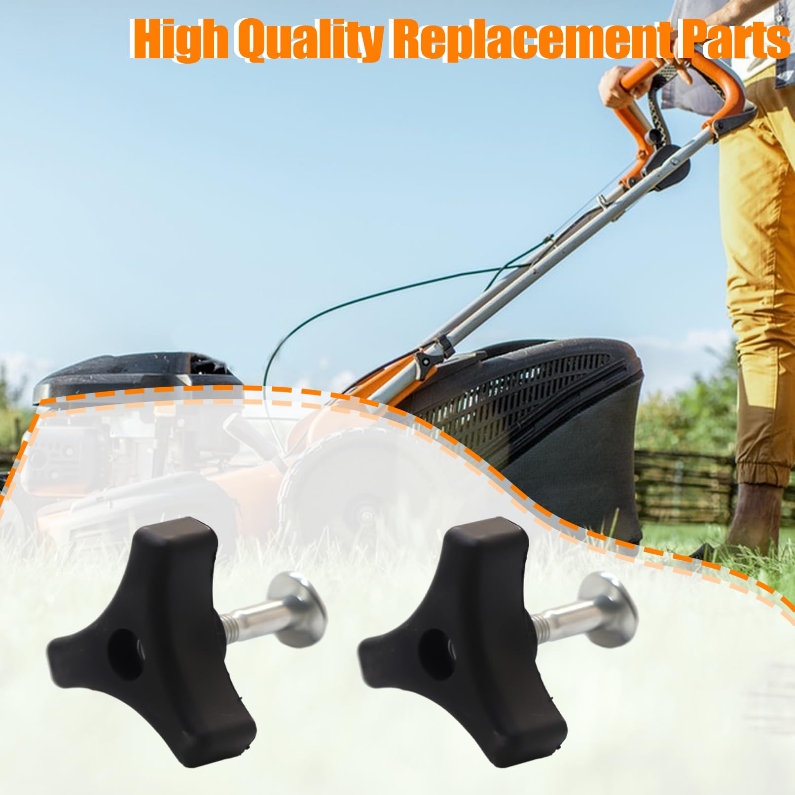 Impugnatura Decespugliatore Bulloni Per Tosaerba - Set 5 Pezzi, Universali Bulloni Ricambio Tosaerba - Foto 9