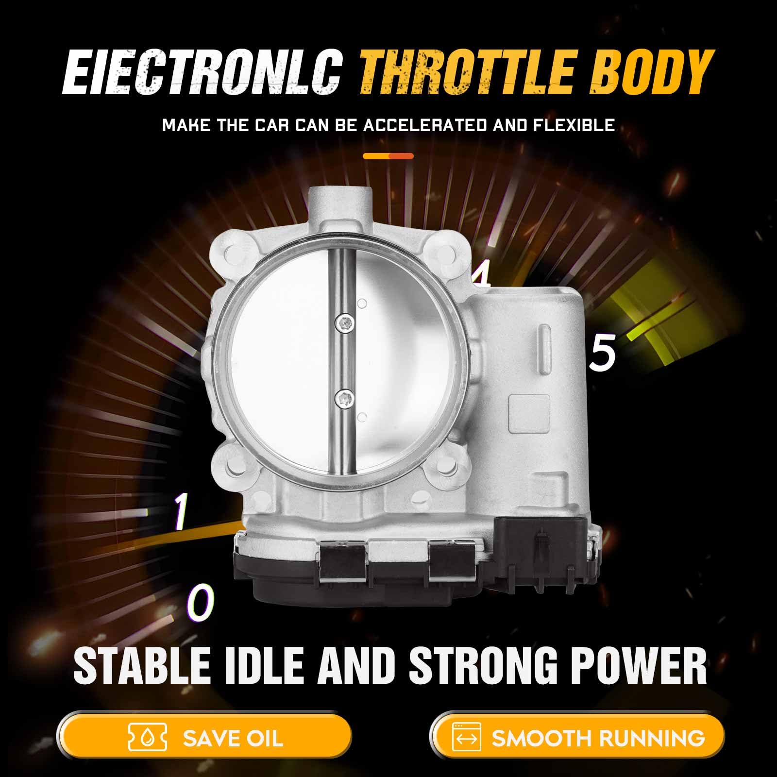 AUQDD S20041 Fuel Injection Throttle Body (For 5.7L/6.1L/6.4L