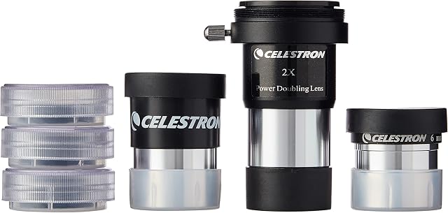 Celestron 94307 AstroMaster Telescope Accessory Kit, Black
