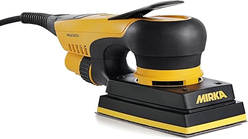 Mirka DEOS - Herramienta de lijadora orbital eléctrica directa 353XCV 3 pulgadas x 5 pulgadas órbita de 0.118 inlijado sin polvo MID3530201US