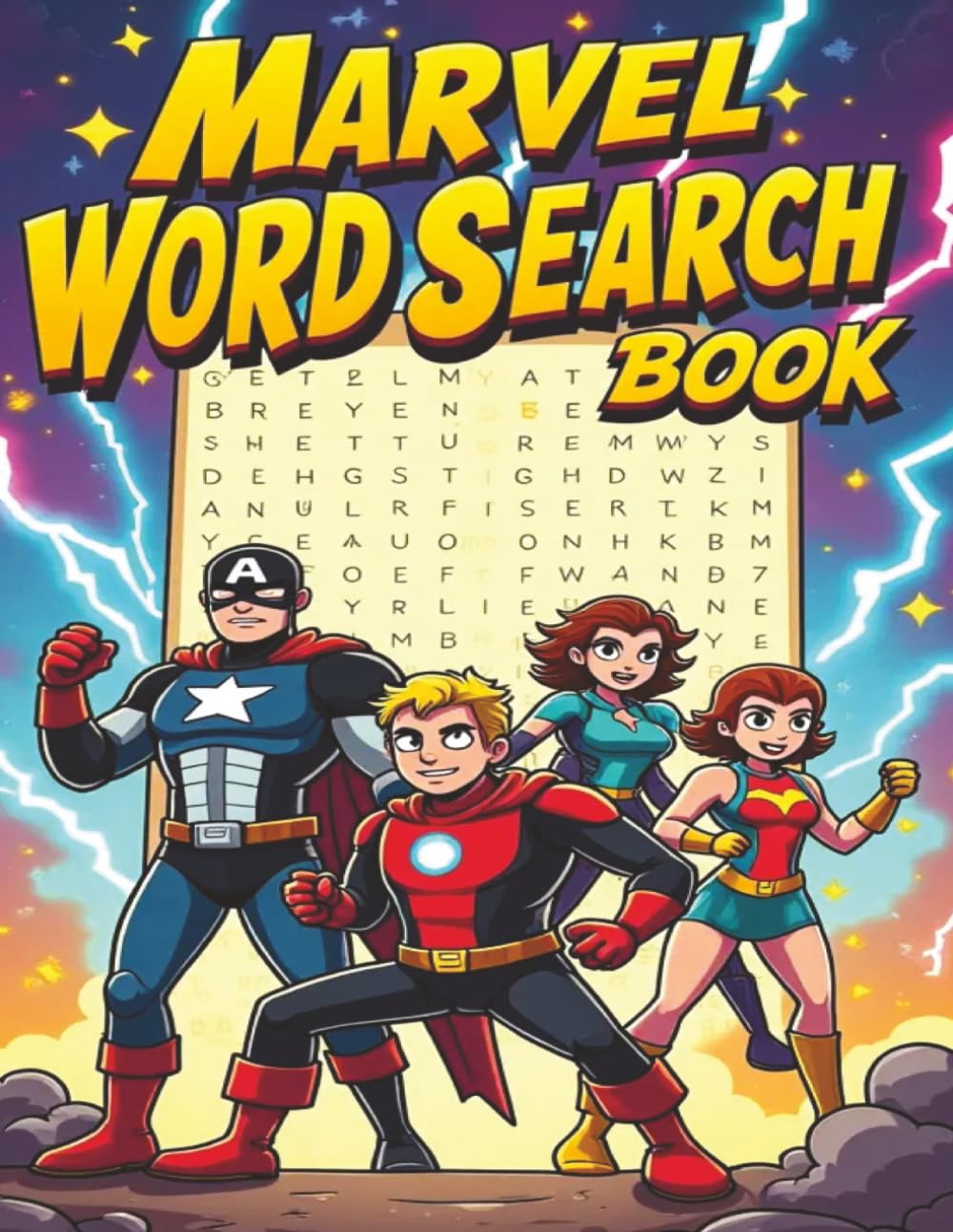 Marvel Word Search Book: A Marvel Themed Word Find Puzzle