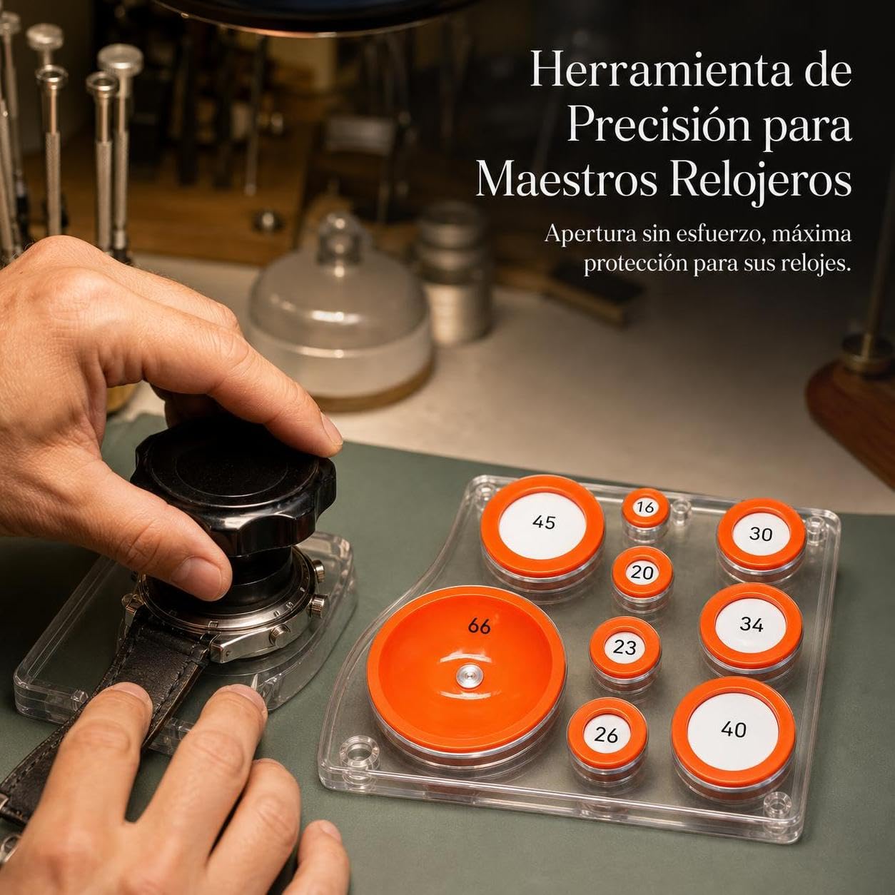 Amagogo Abridor de Caja de Reloj Profesional con Ventosas Herramienta Destapador Extractor Diseño para Superficies y Firme Adecuado para Colecciones Taller y