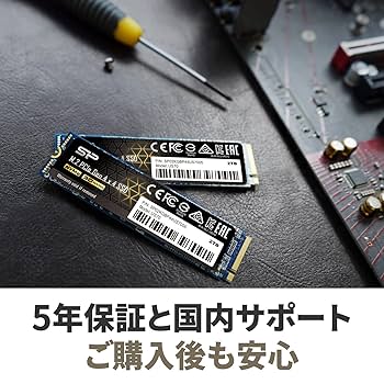 シリコンパワー SSD 2TB M.2 2280 PCIe4.0×4 Amazon | シリコンパワー SSD 2TB M.2 2280 PCIe4.0×4 NVMe1.3