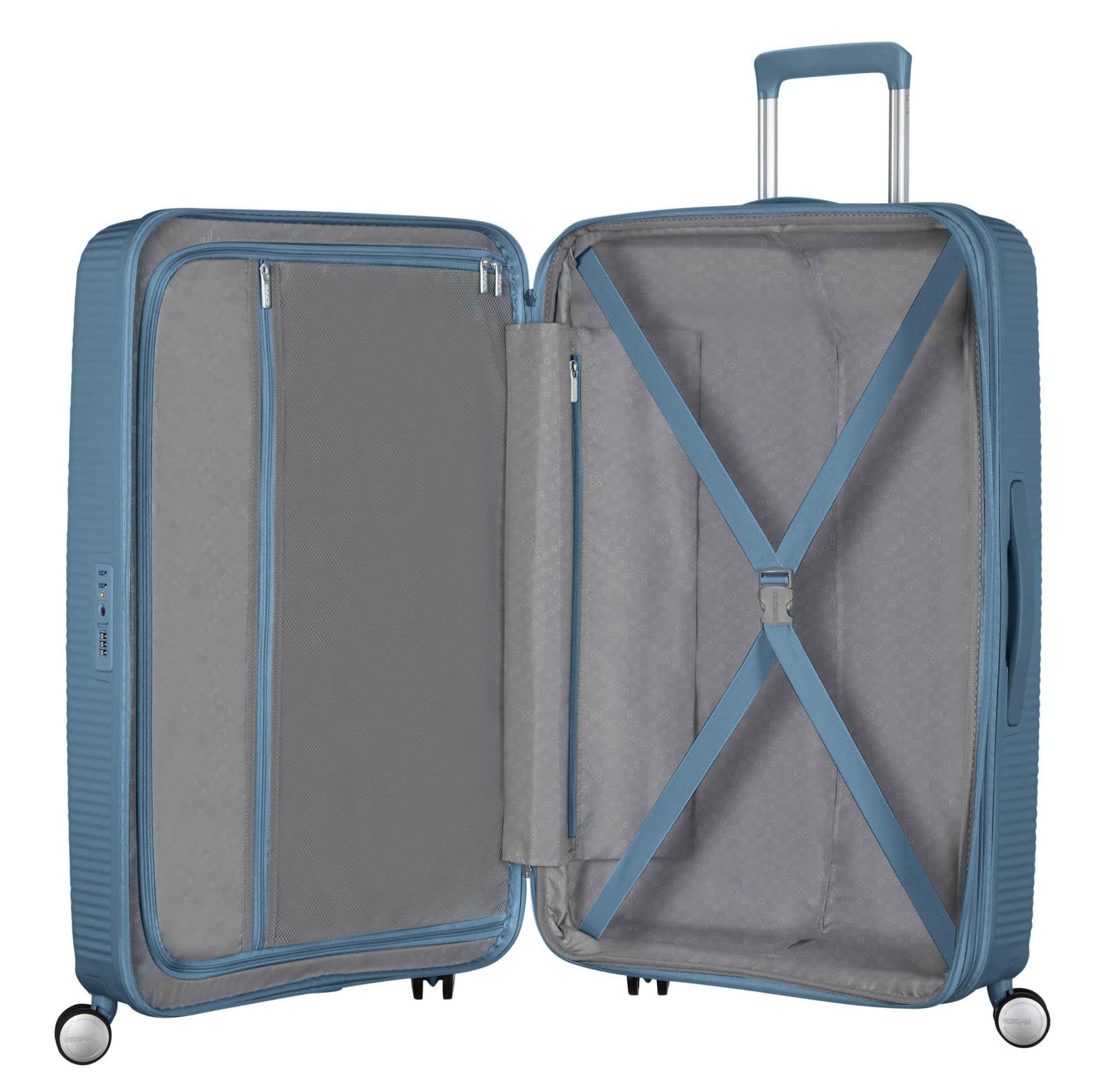 American Tourister SOUNDBOX 88474 wózek rozszerzalny duży