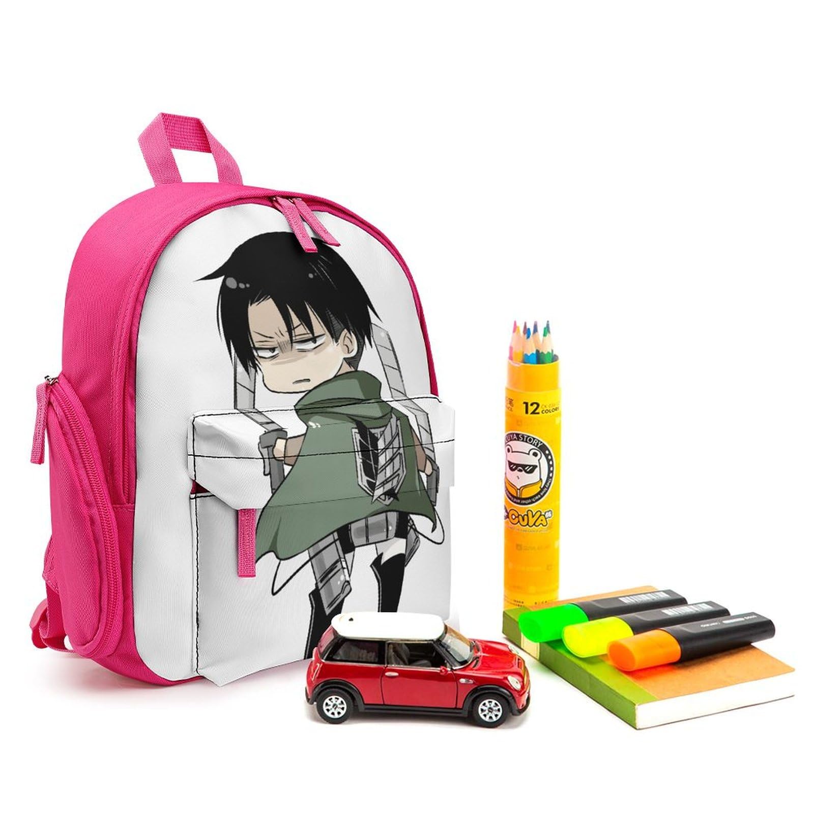 Amazon.co.jp: キッズバッグ 進撃の巨人 リヴァイ 兵長 子供用リュック