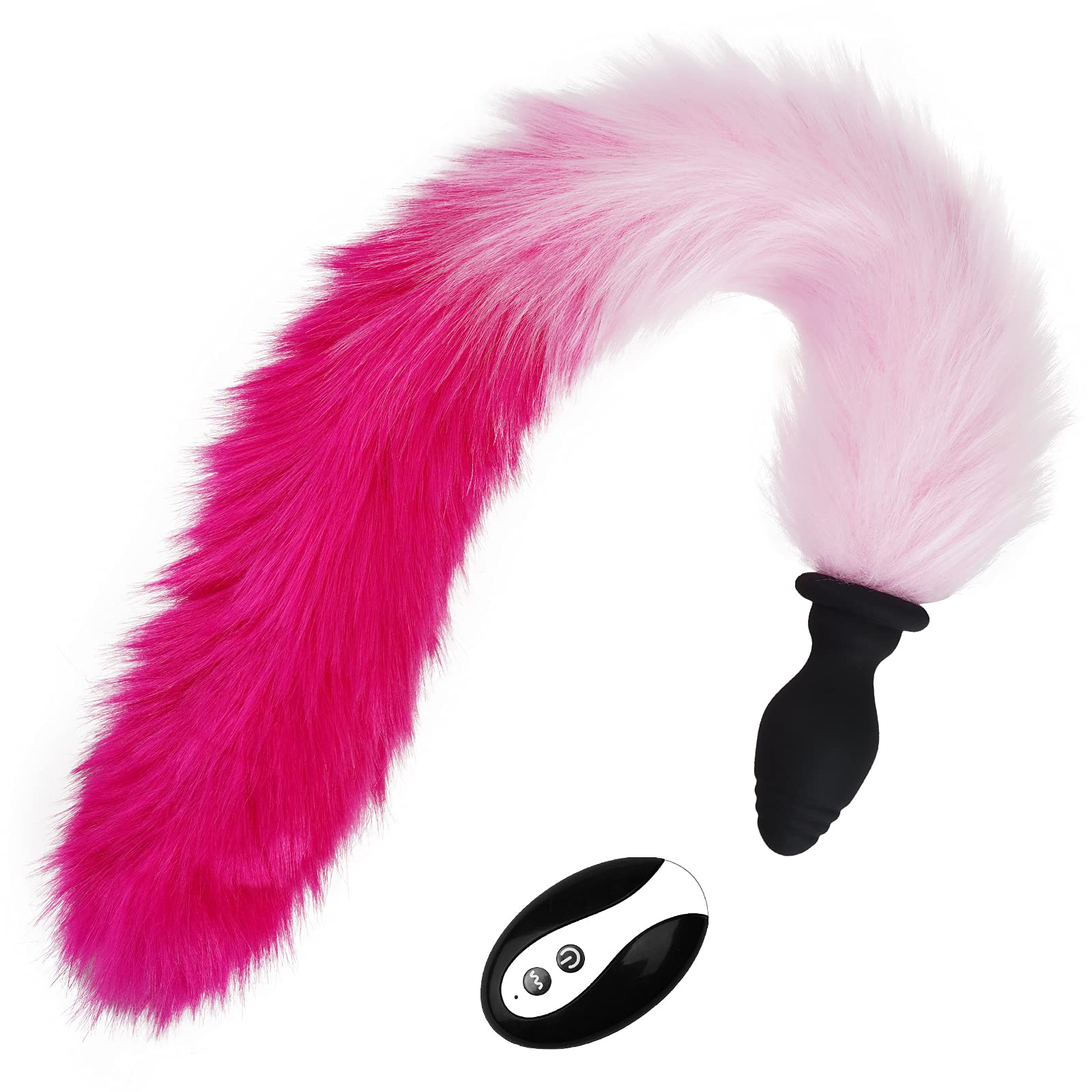 Vibrating Fox Tail Plug