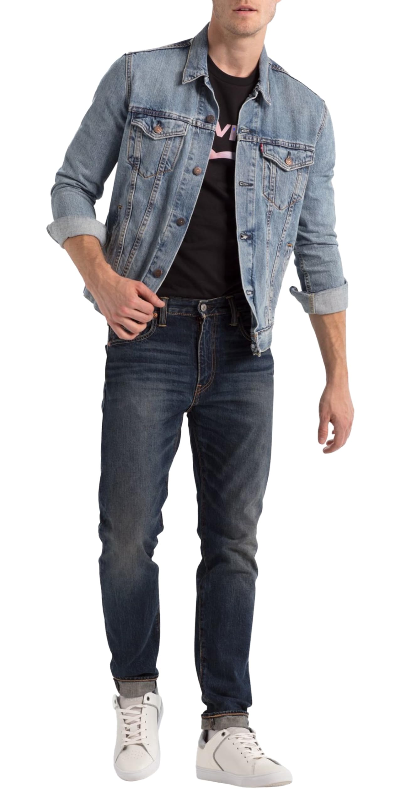 Levi's Men's Big & Tall 512 Slim Taper Jeans — view 45