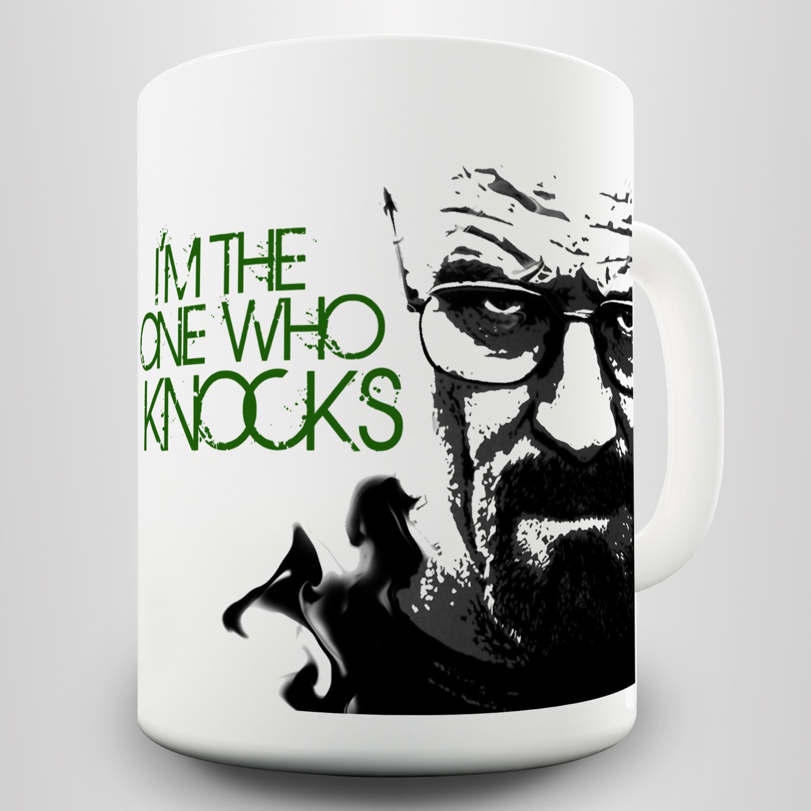 The One Who Knocks Gift Mug - Inspired by Breaking Bad