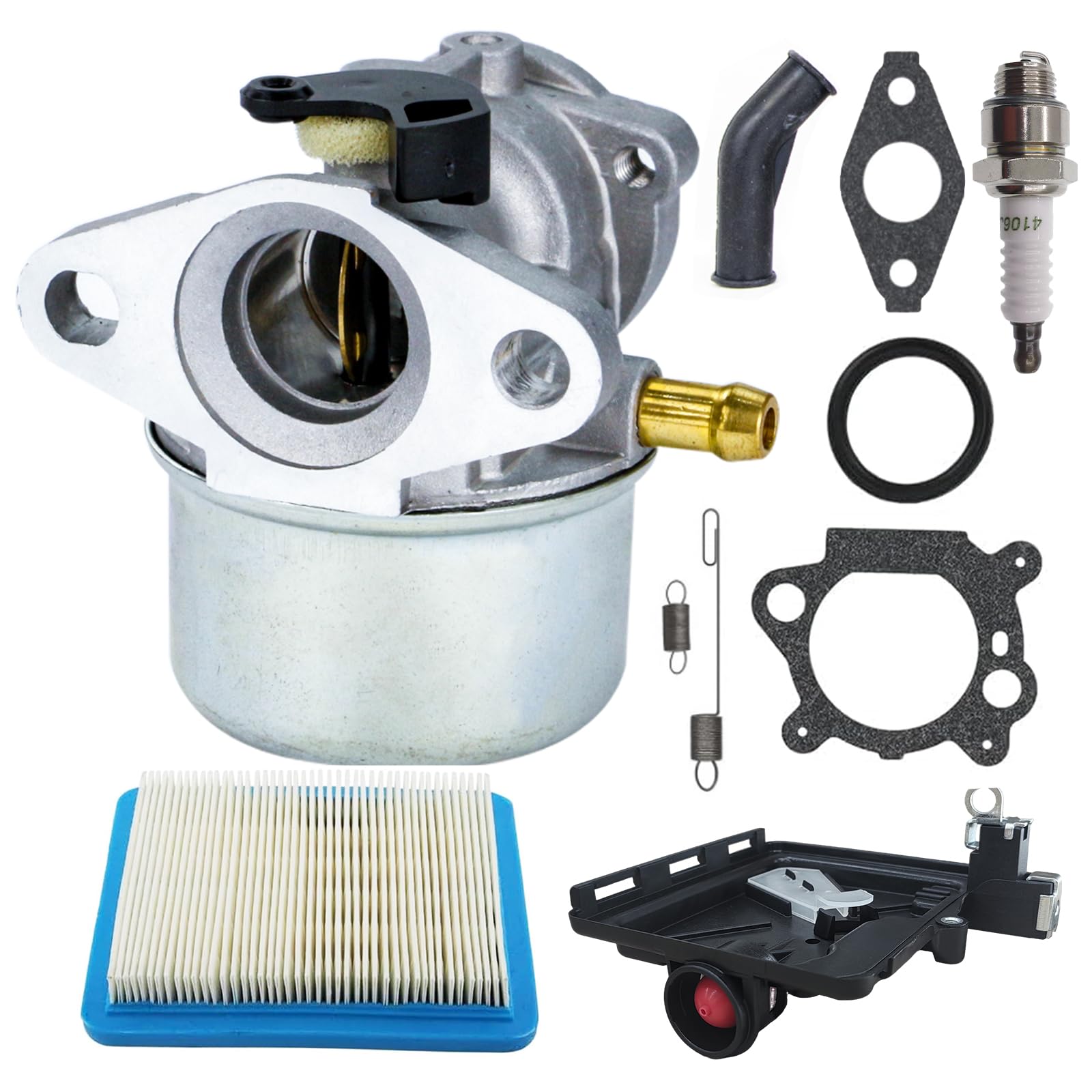 799868 Carburetor Kit for 4-7HP Engines (No Choke) - Compatible with 498170/497586/497314/698444/498254/497347 Models, Replaces 497410/499617/692648/