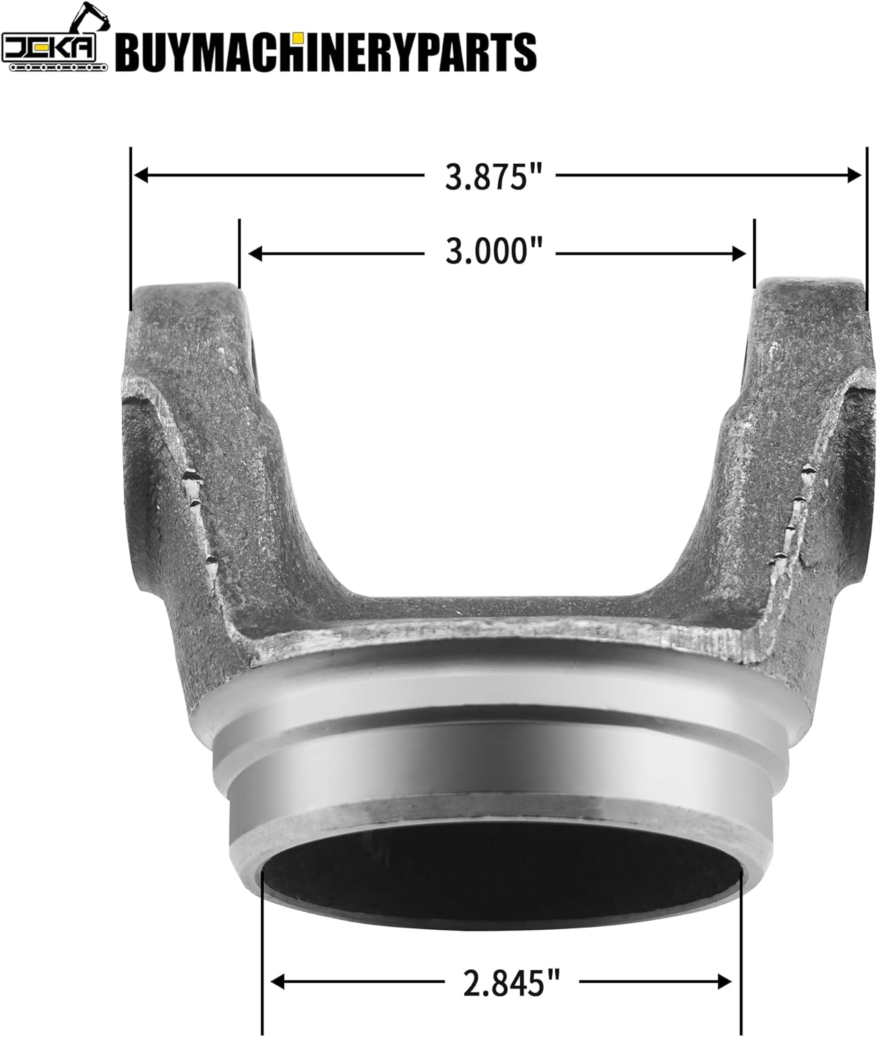 Driveshaft Tube Yoke 3-28-57 Weld Yoke N3-28-57 P3-28-57 3.000"x .083" C/L 2.000" for 1350 Series U-Joint