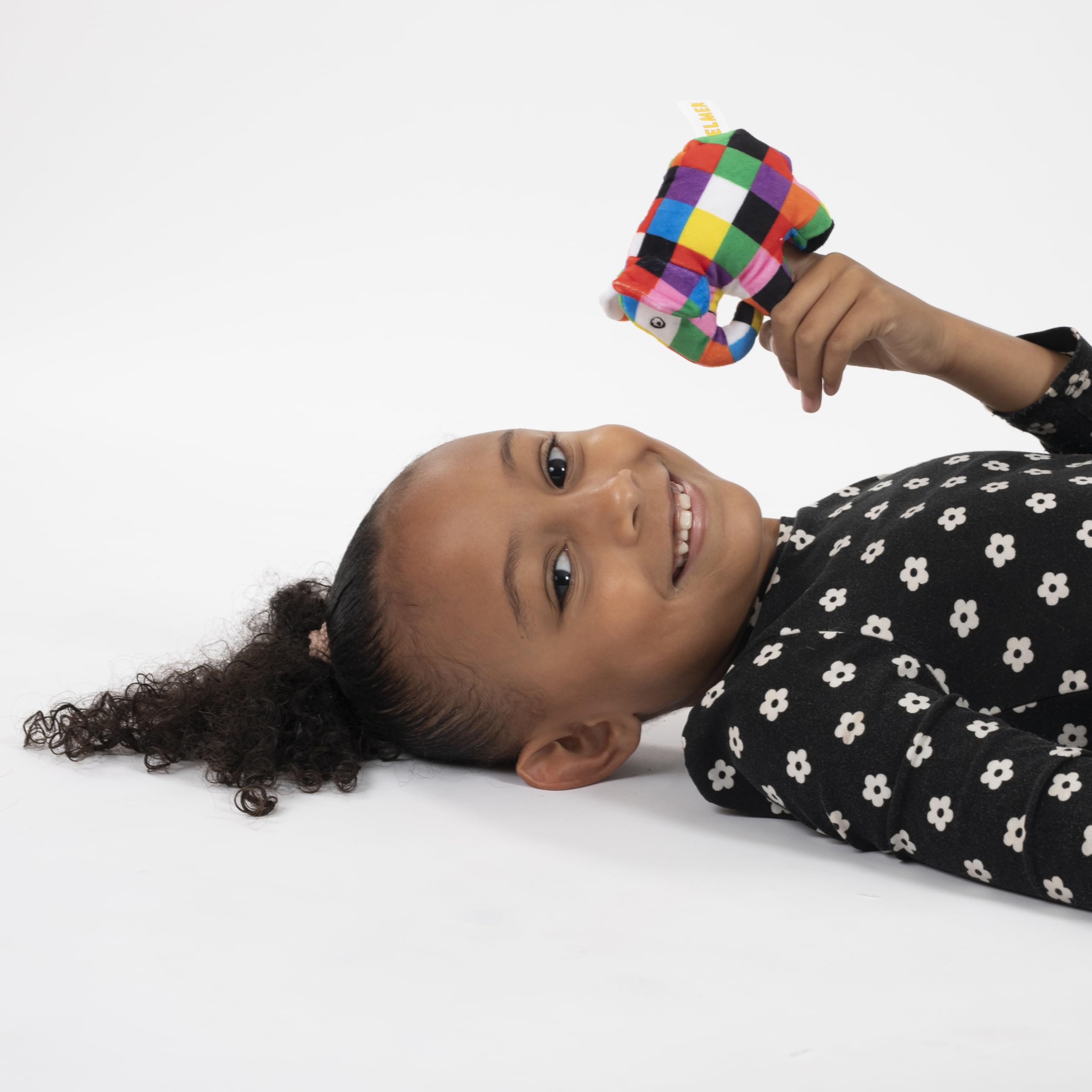 The Puppet Company - Elmer Finger Puppet - PC905003