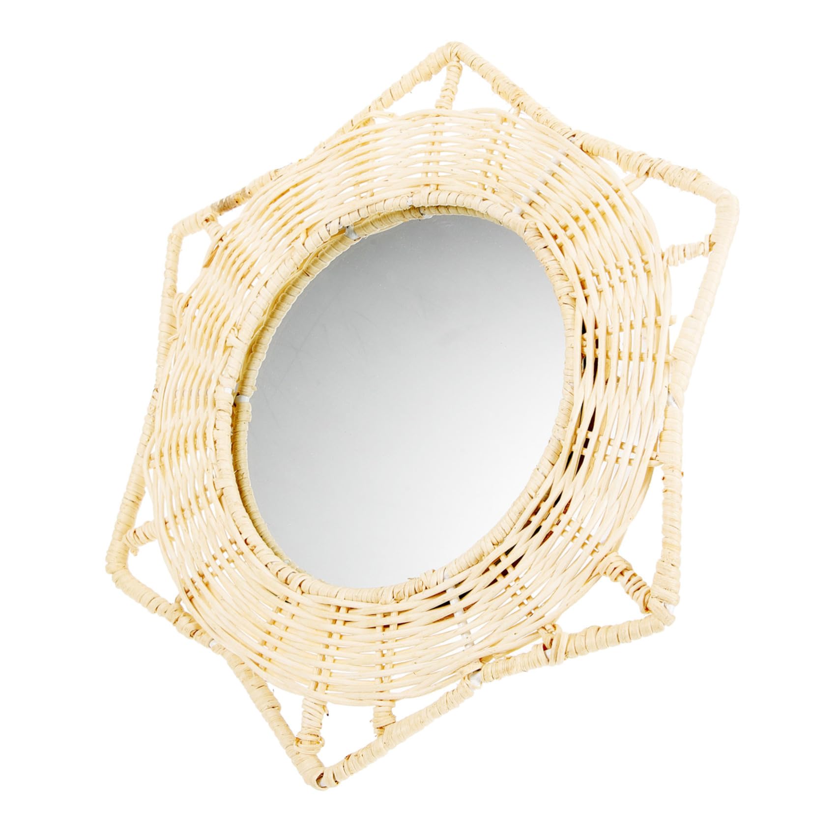 Alipis Espejo De Pared Adhesivo Iluminado Pegatina Espejo con Luz Hogar Tocador Decoración Estrellarse Frente Lleno Colgante Hacer Espejo De Maquillaje con Luz Círculo Ligero Rota
