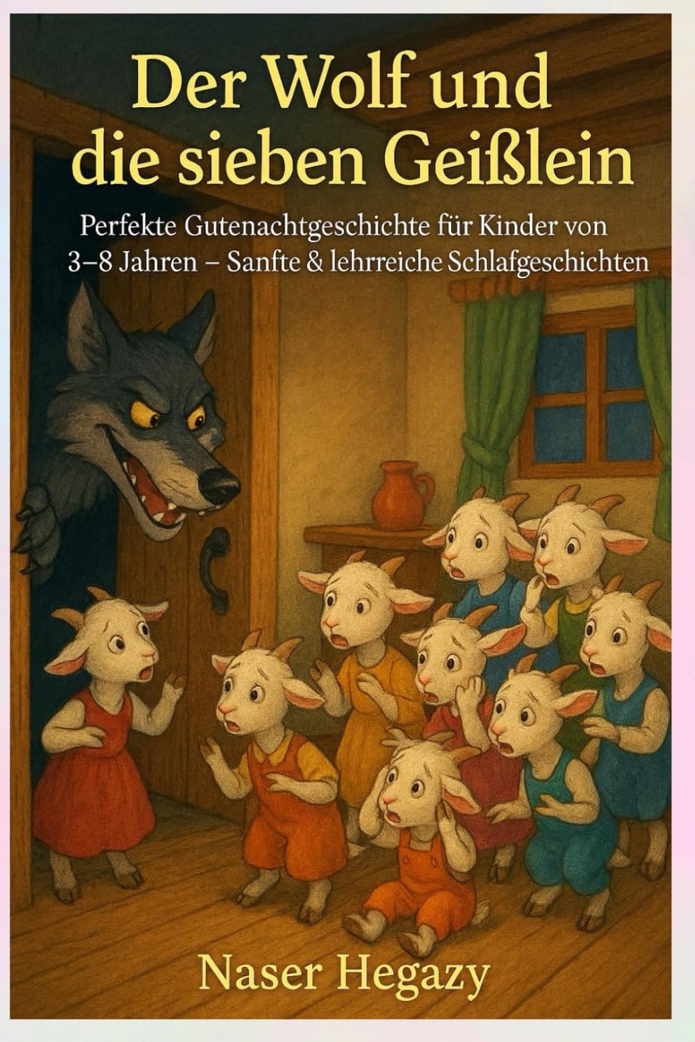 Der Wolf und die sieben Geißlein: Perfekte Gutenachtgeschichte für Kinder von 3–8 Jahren – Sanfte & lehrreiche Schlafgeschichten
