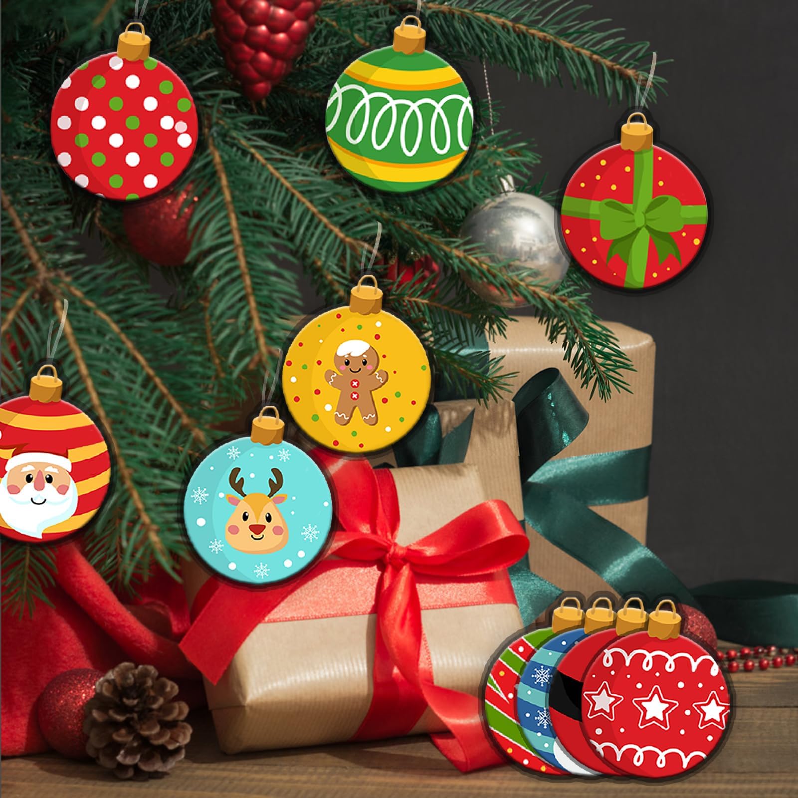 Grinch Light Bulb Ornaments