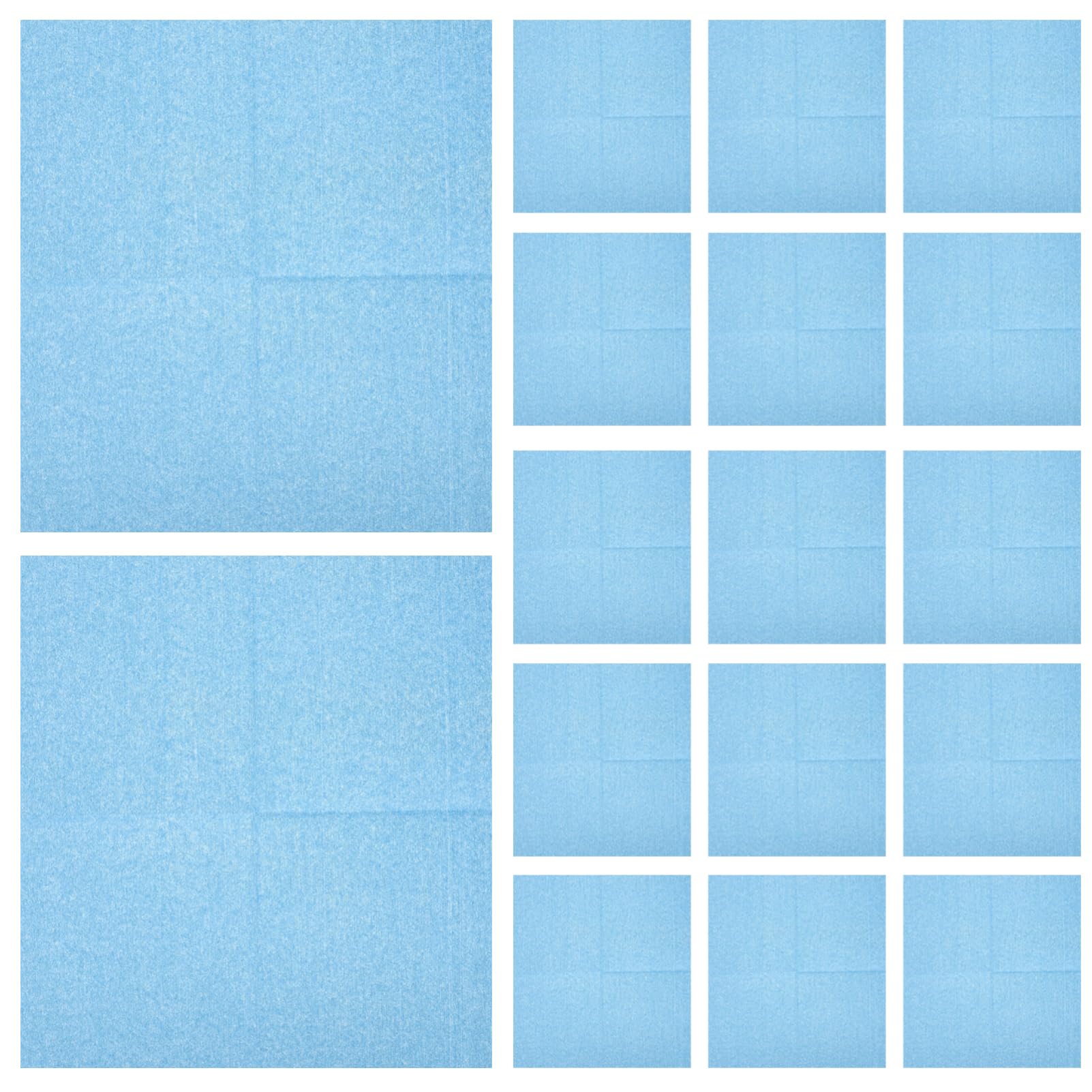 Cabilock Car Detailer 25 Pack Nonwoven Lint- Cleaning High Absorbency for Interior Exterior Car Cleaning