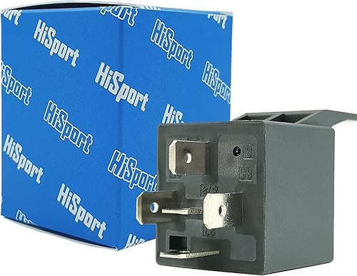 HiSport Relé (RY116, 15-50961, FOAB-14B192-AA) para motor de soplador, bomba de combustible, A/C de alta carga, corte del motor, relé de computadora