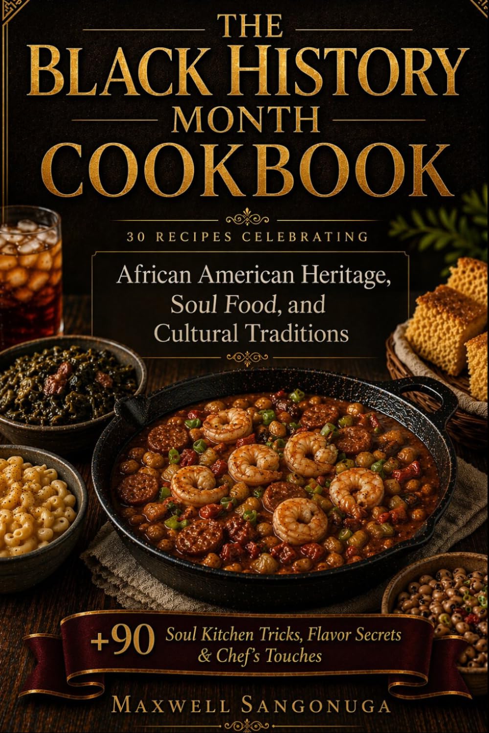 The Black History Month Cookbook: 30 Recipes Celebrating African American Heritage, Soul Food, and Cultural Traditions