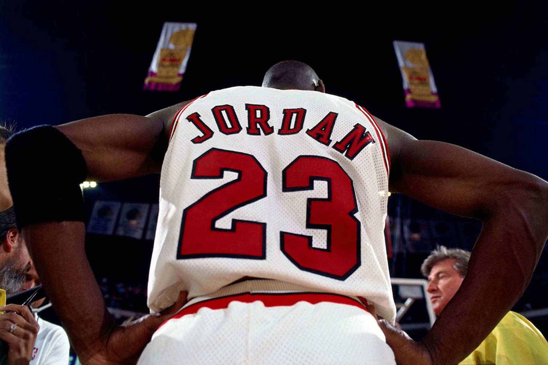 Michael Jordan Nba Basketball Jersey Glossy Finish Poster Paper 