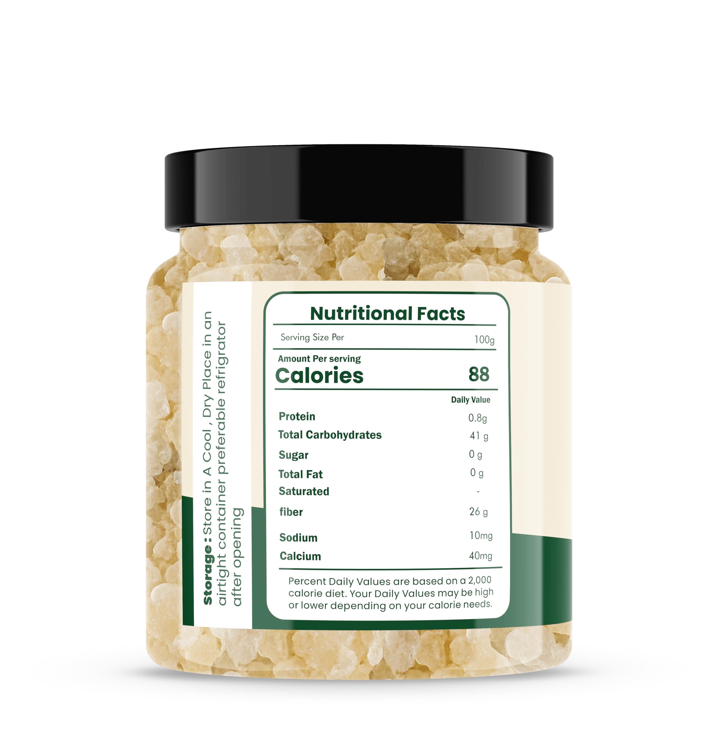 HighFresh Pure Natural Gond Katira 250 GM | Almond Gum Badam Pisin, Tragacanth Gum | High Cooling Properties | 100% Natural Superfood - Image 2 thumbnail