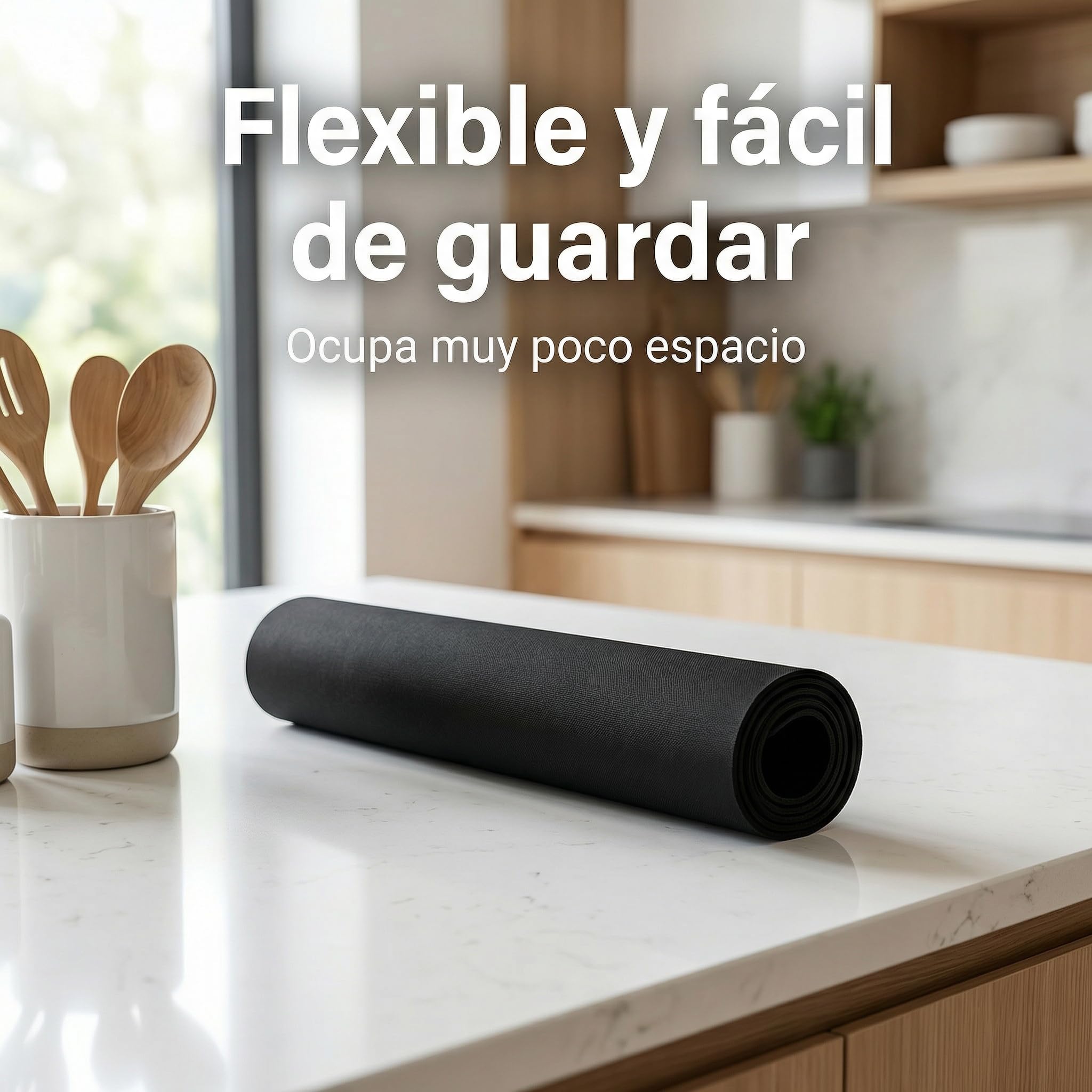 BAYON Protector Placa de Inducción Pack 2 – Alfombrilla Protectora para Inducción 61x53 cm, Recortable y Reutilizable, Protege la Encimera al Cocinar – Cubre Vitrocerámica — view 9