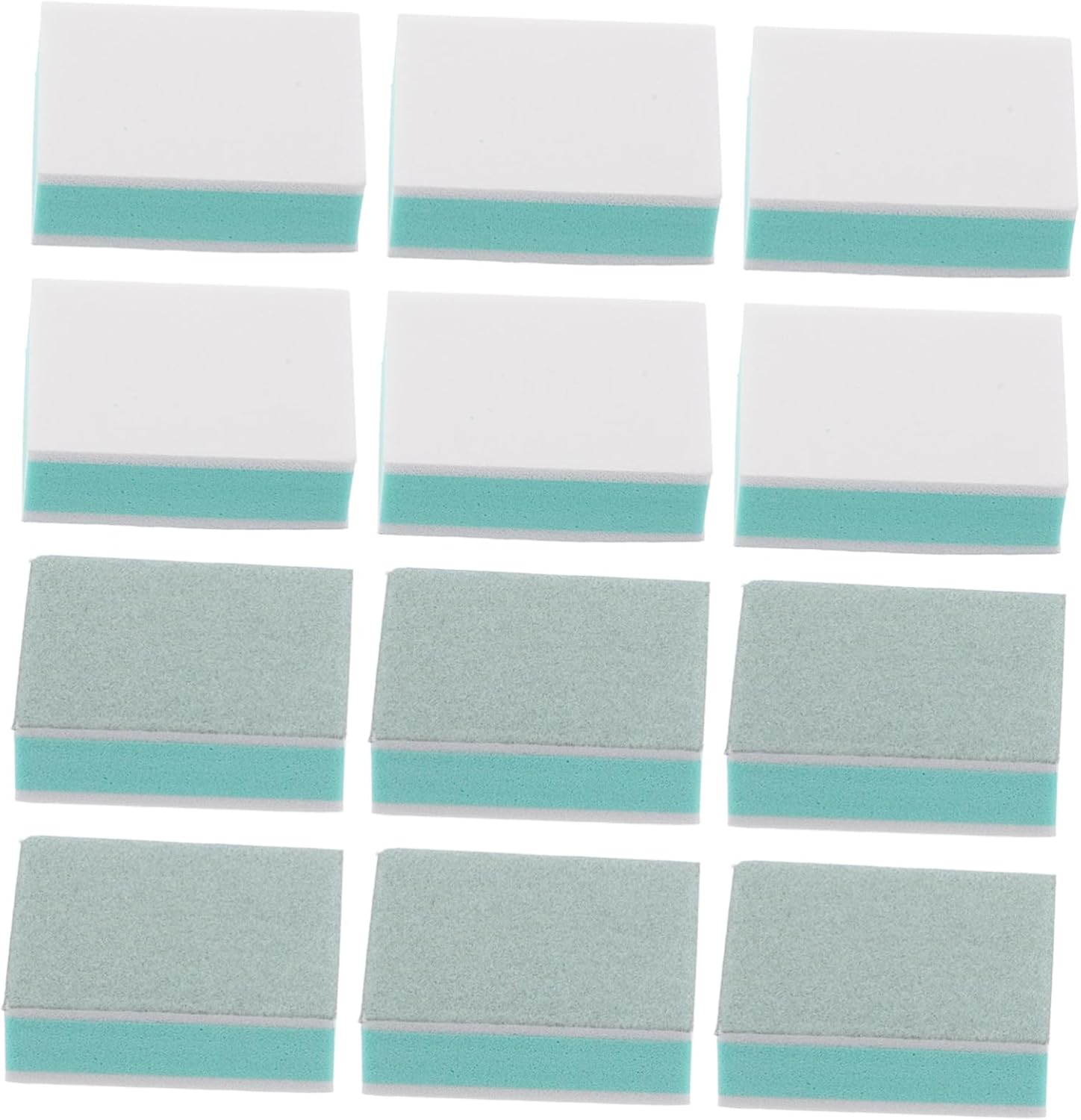 LIFKOME 50pcs Mini Nail Buffers Sponge Blocks for Manicure and Pedicure High Elasticity Double-Sided Nail Files for Sanding Polishing Shaping Portable Fingernail Care Tool