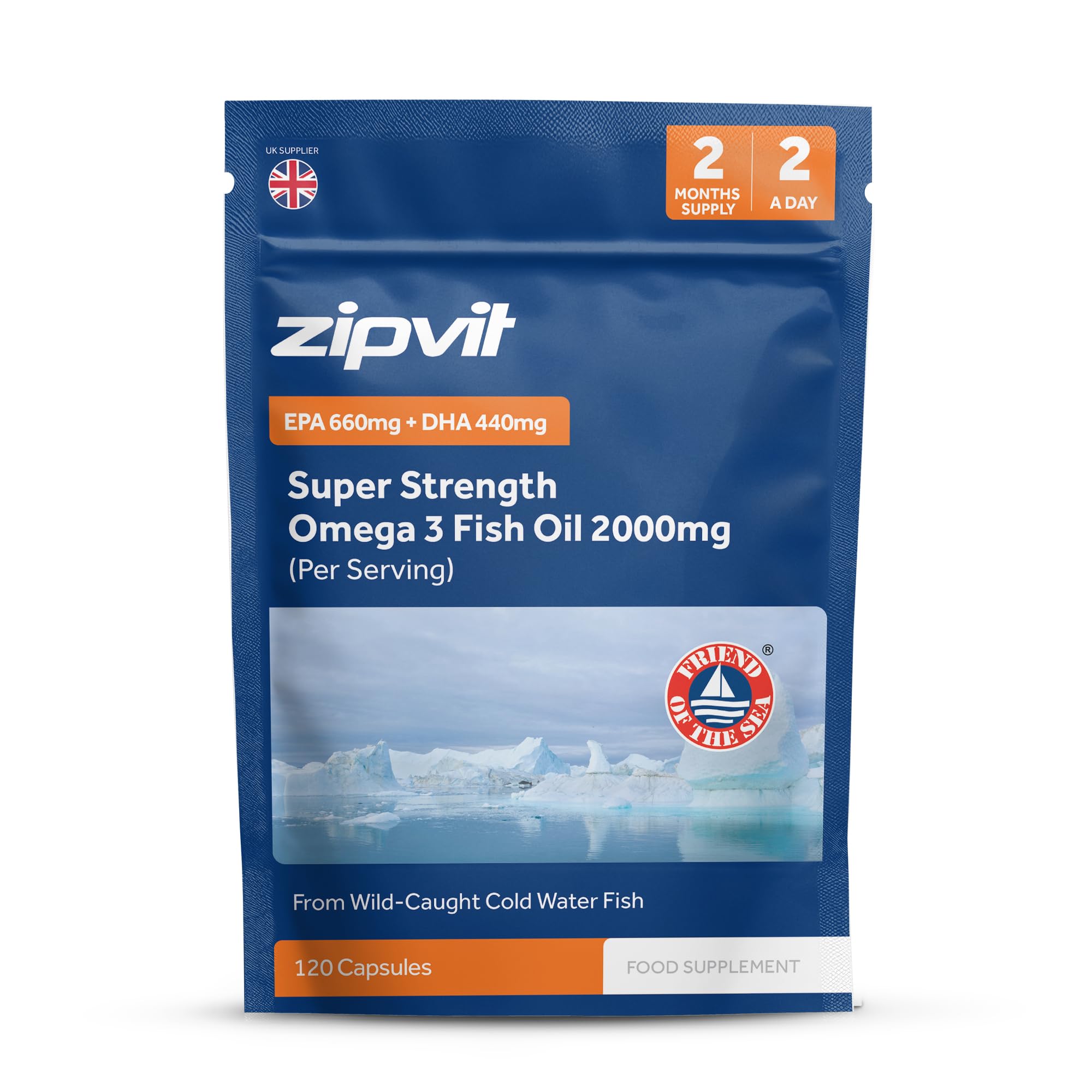 Zipvit Omega 3 Fish Oil 2000mg