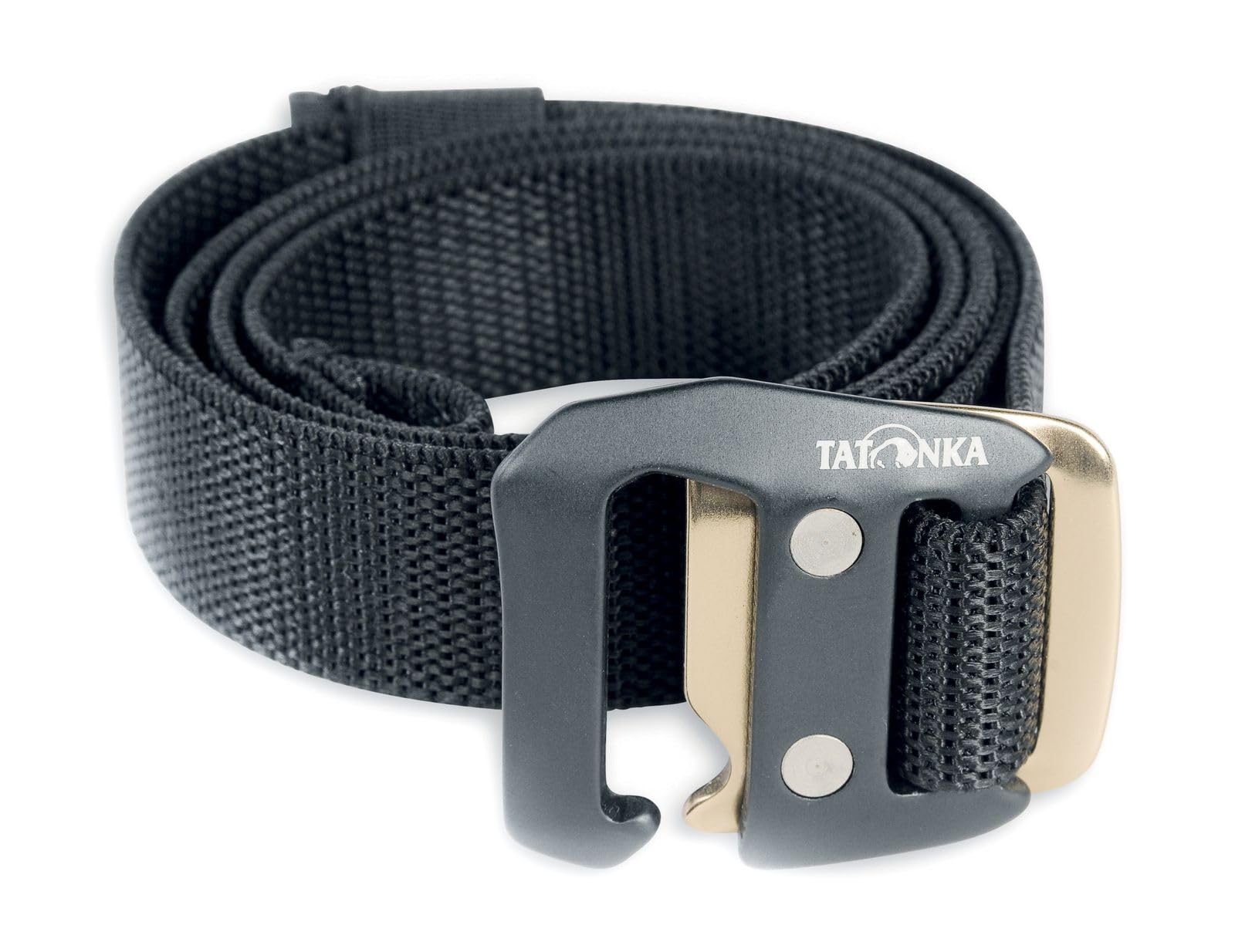Tatonka Stretch Belt 25 mm, Unisex, Gürtel Stretch Belt 25 mm, black, 110 x 2,5 cm