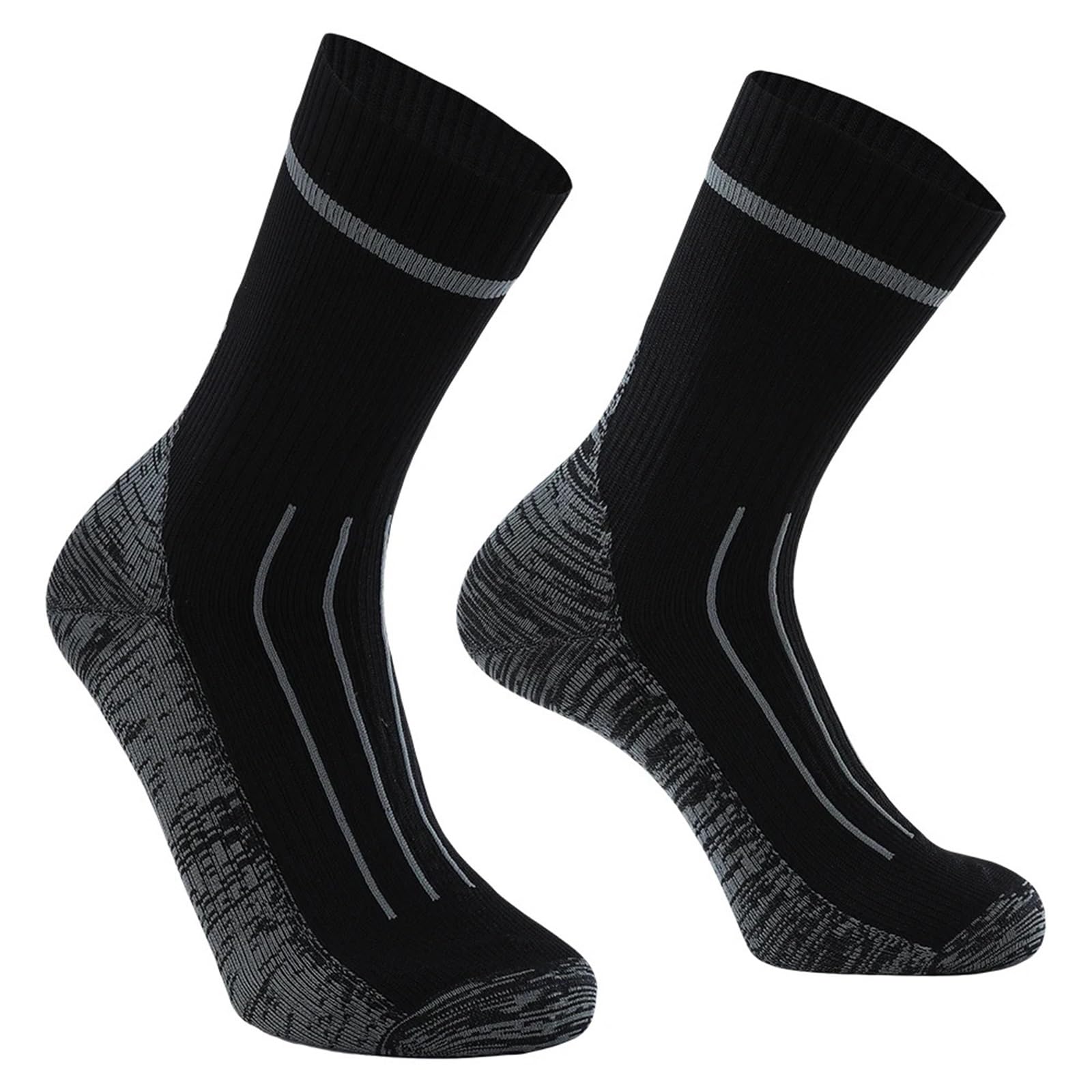 Wasserdichte Socken 2 Paar Herren Wasserdichte Socken Atmungsaktive Sportsocken Outdoor Wandern Waten Camping Winter Schnee Warme Skisocken Reitsportsocken FüR Wie Laufen