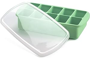 melii Freezer Trays for Baby Food Storage: 10-Cup 2oz Portion